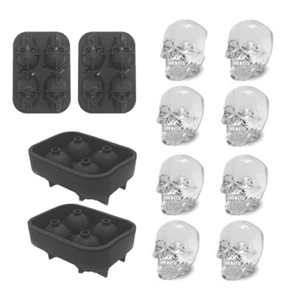 NIB Skull ice mold